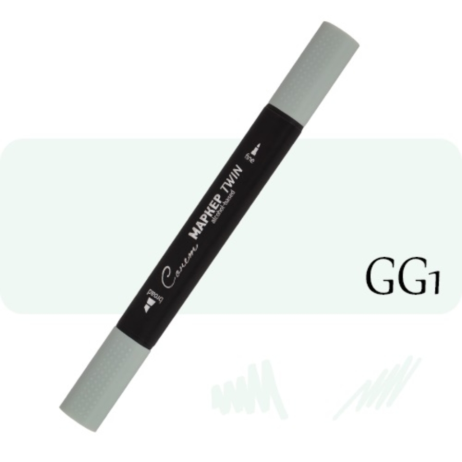 Sonnet kétvégű alkoholos marker GG1 Green Grey 1
