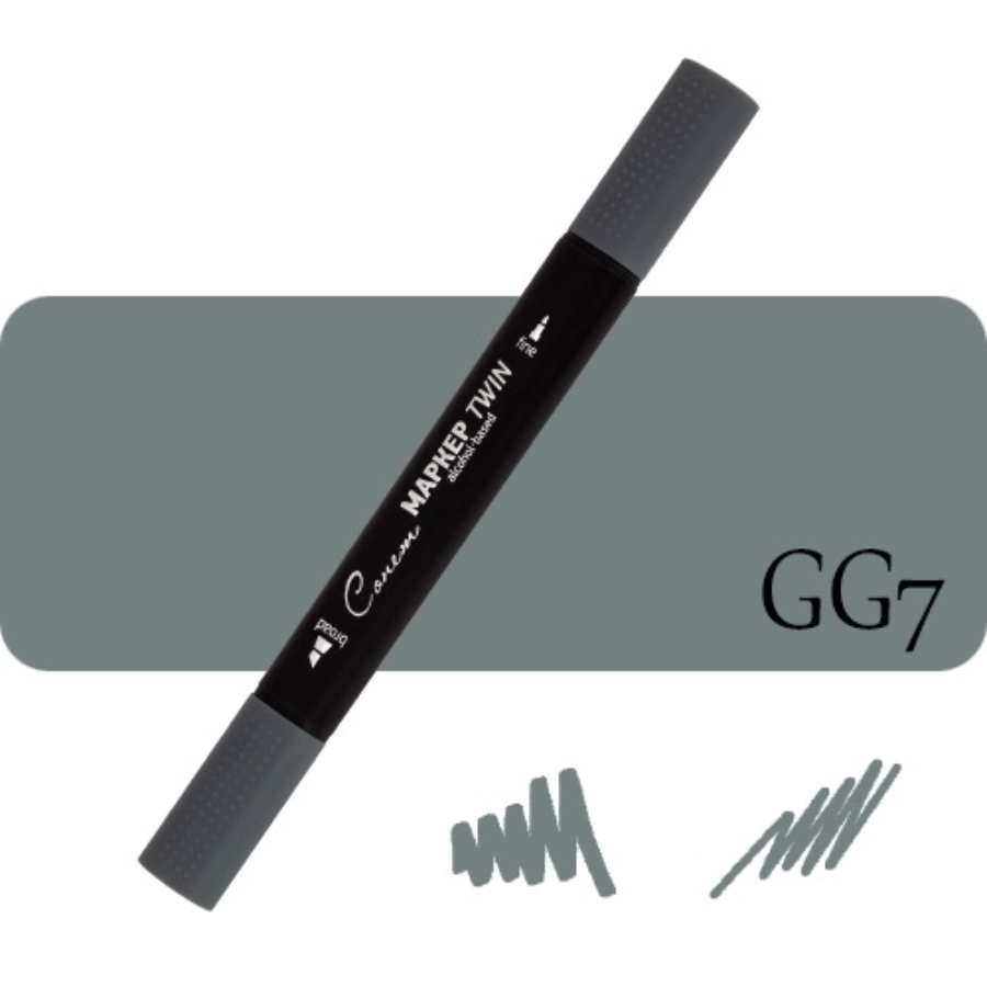Sonnet kétvégű alkoholos marker GG7 Green Grey 7