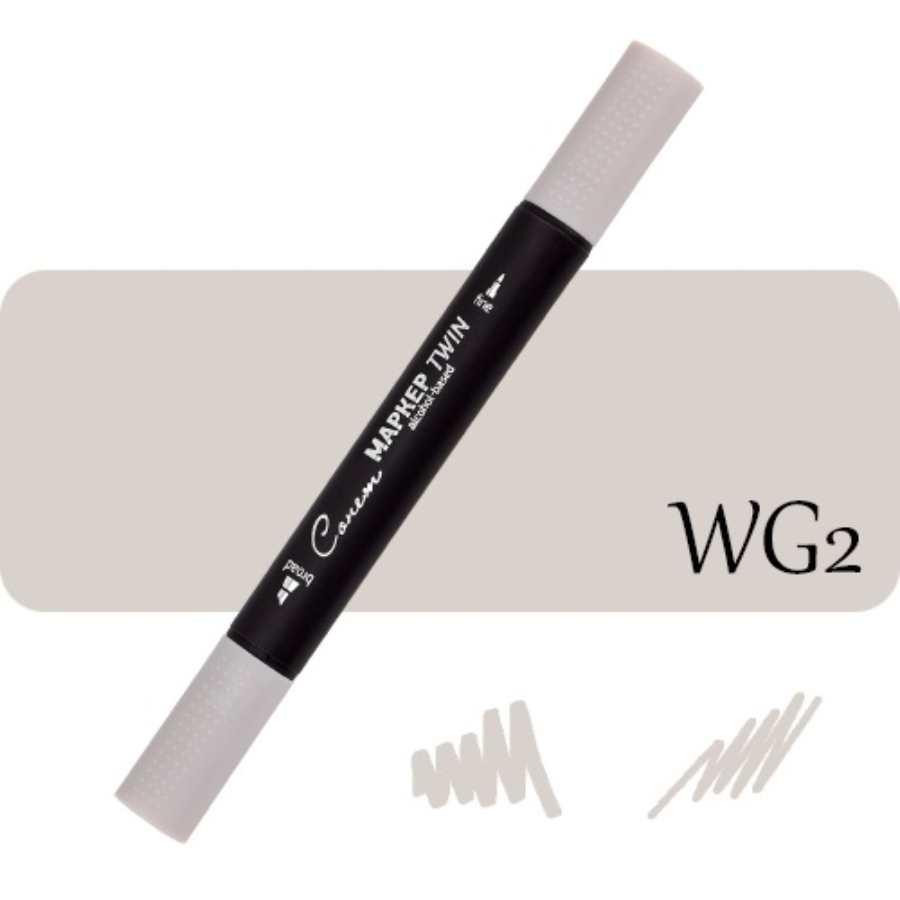 Sonnet kétvégű alkoholos marker WG2 Warm Grey 2