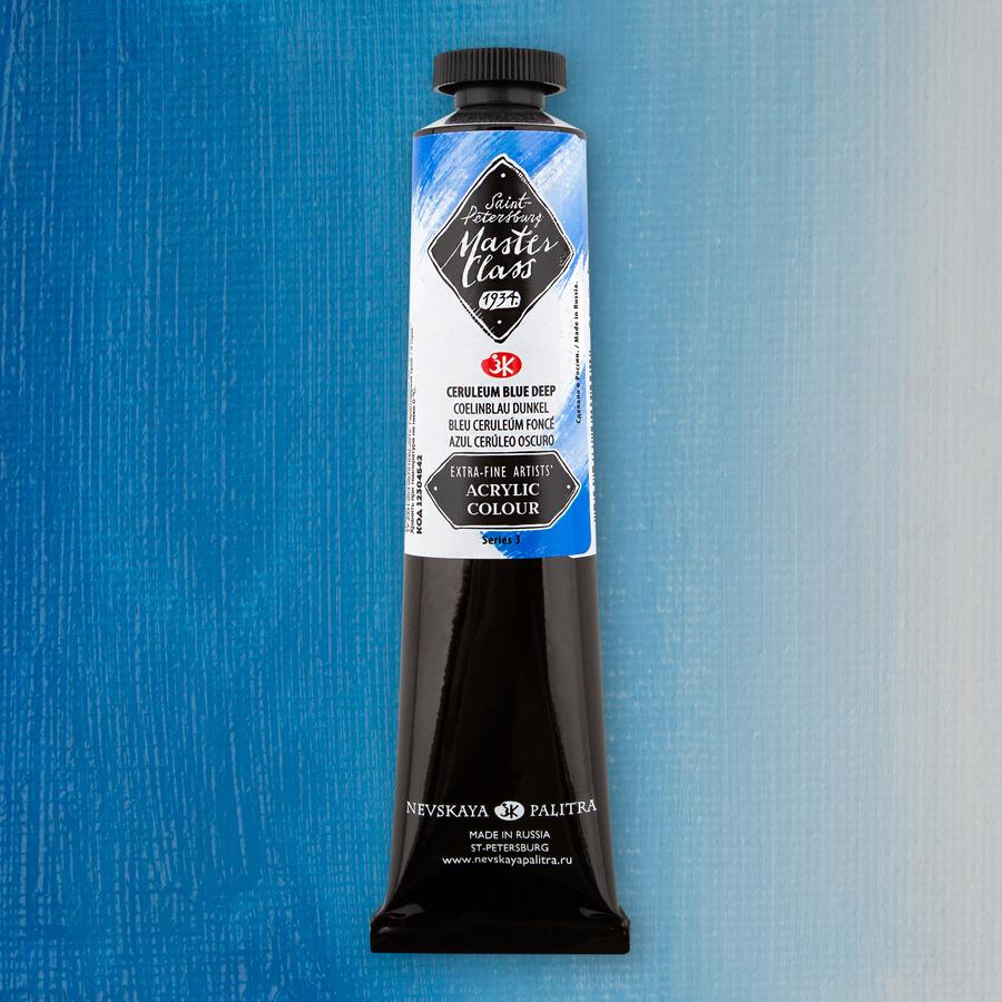 Master Class akrilfesték 46 ml, 542 Ceruleum Blue deep